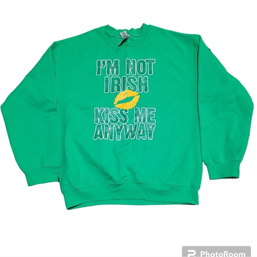 St Patrick's Day Sweatshirt Irish Shirt M